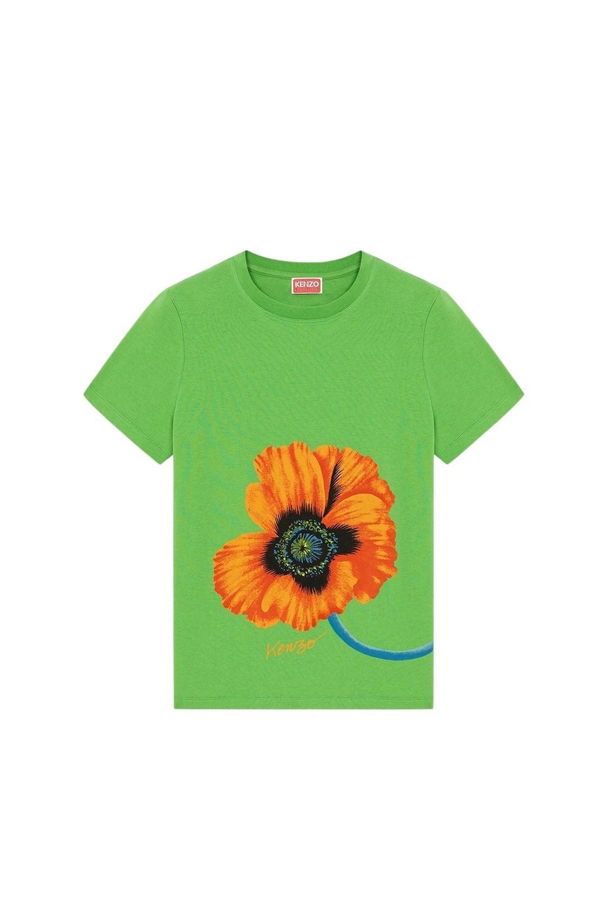 T-shirt Kenzo Poppy - Grass Green