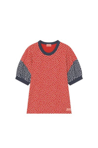 T-shirt Sakura Flower - Medium Red