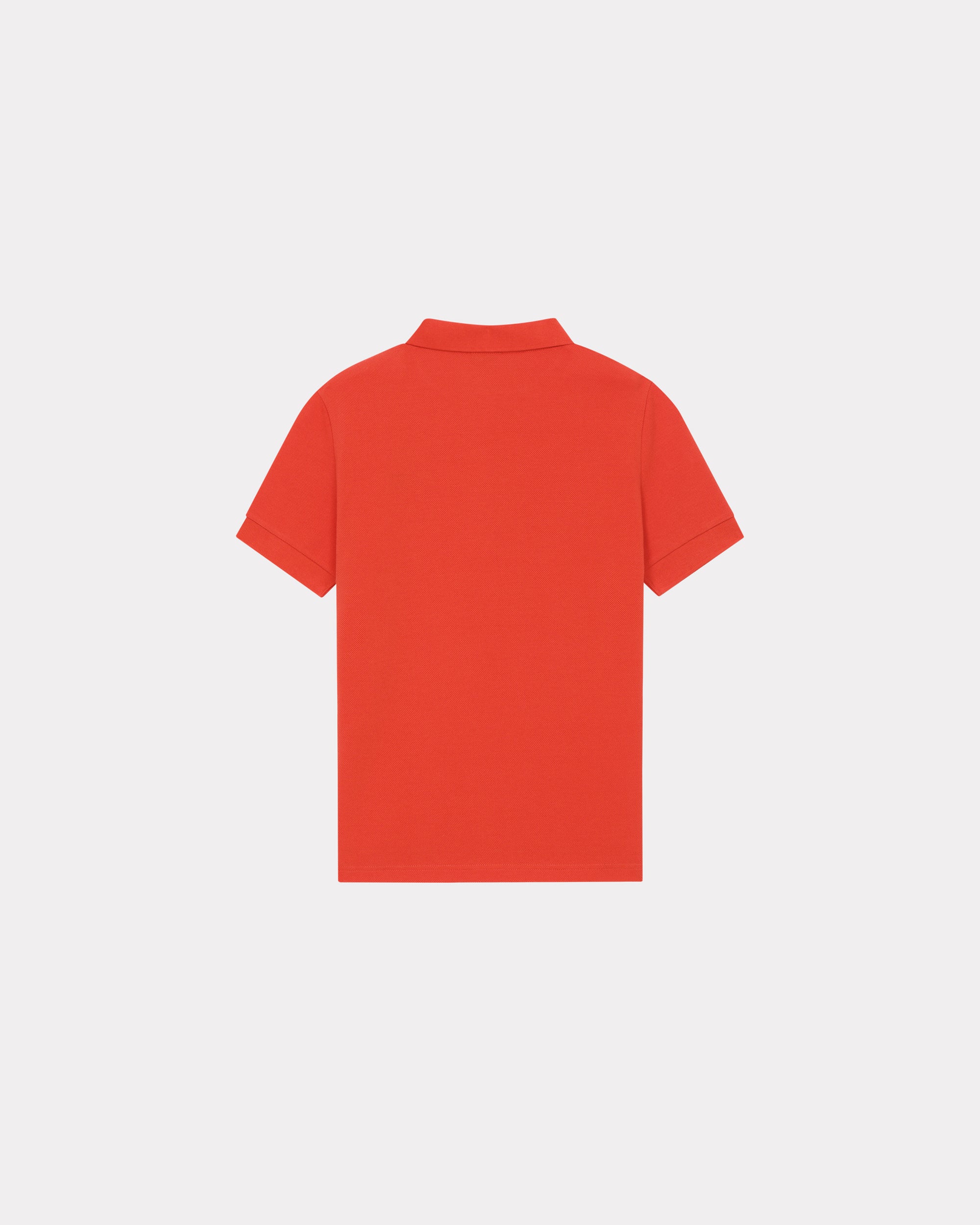 Polo brodé "Boke Flower" - Medium Red