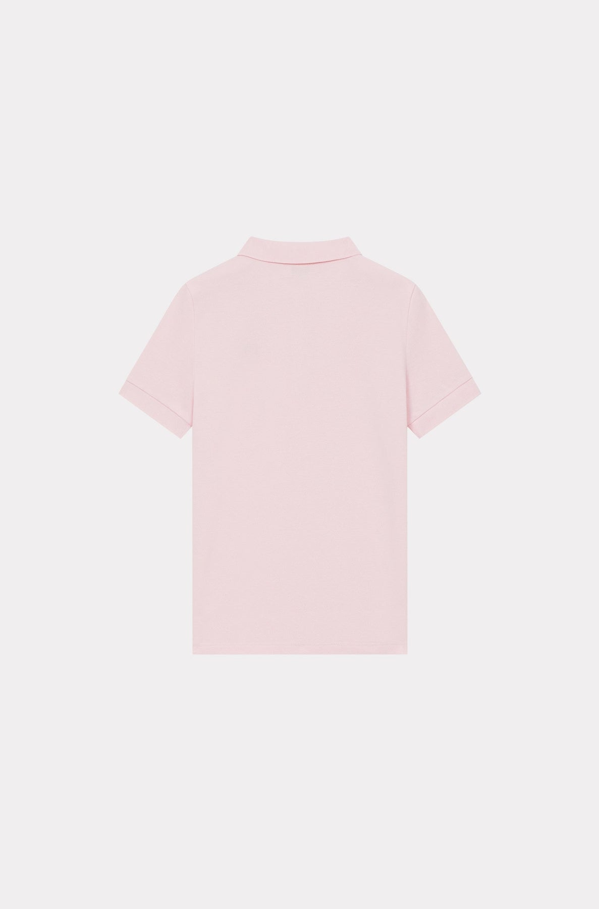 Boke Flower embroidered polo shirt - Faded Pink