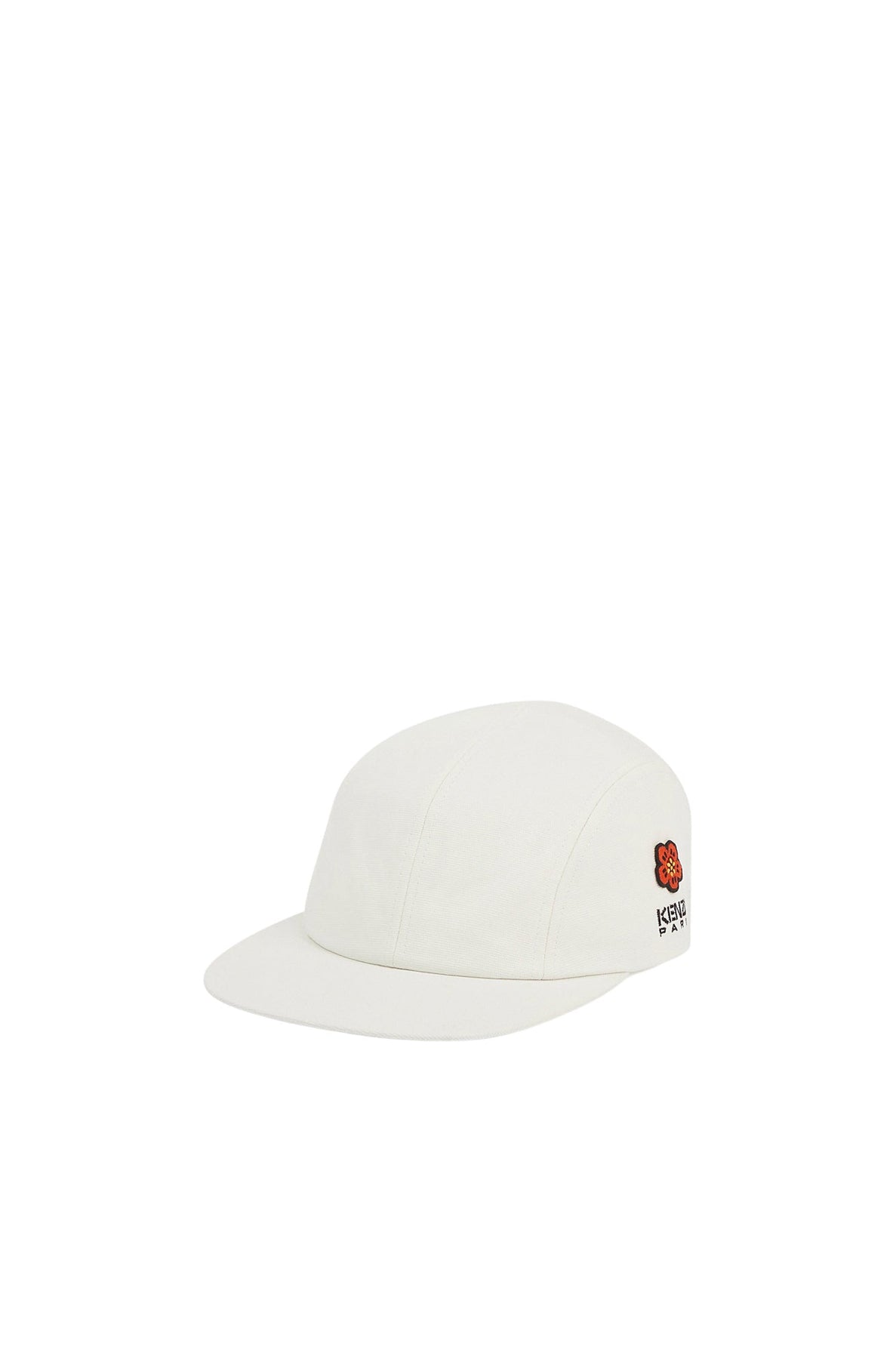 Casquette à détail fleur - Off White