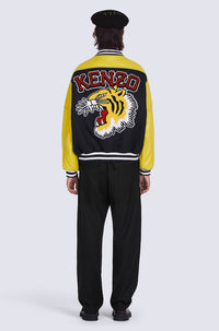 Blouson Tiger Varsity en laine - Midnight Blue