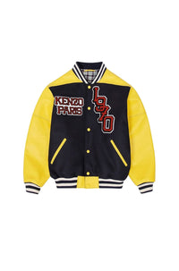 Blouson Tiger Varsity en laine - Midnight Blue
