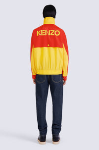 Windbreaker with stand-up collar - Golden Yellow
