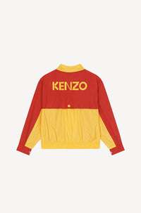 Windbreaker with stand-up collar - Golden Yellow