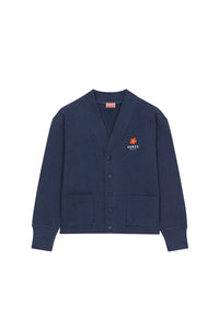 Cardigan Boke Flower - Midnight Blue