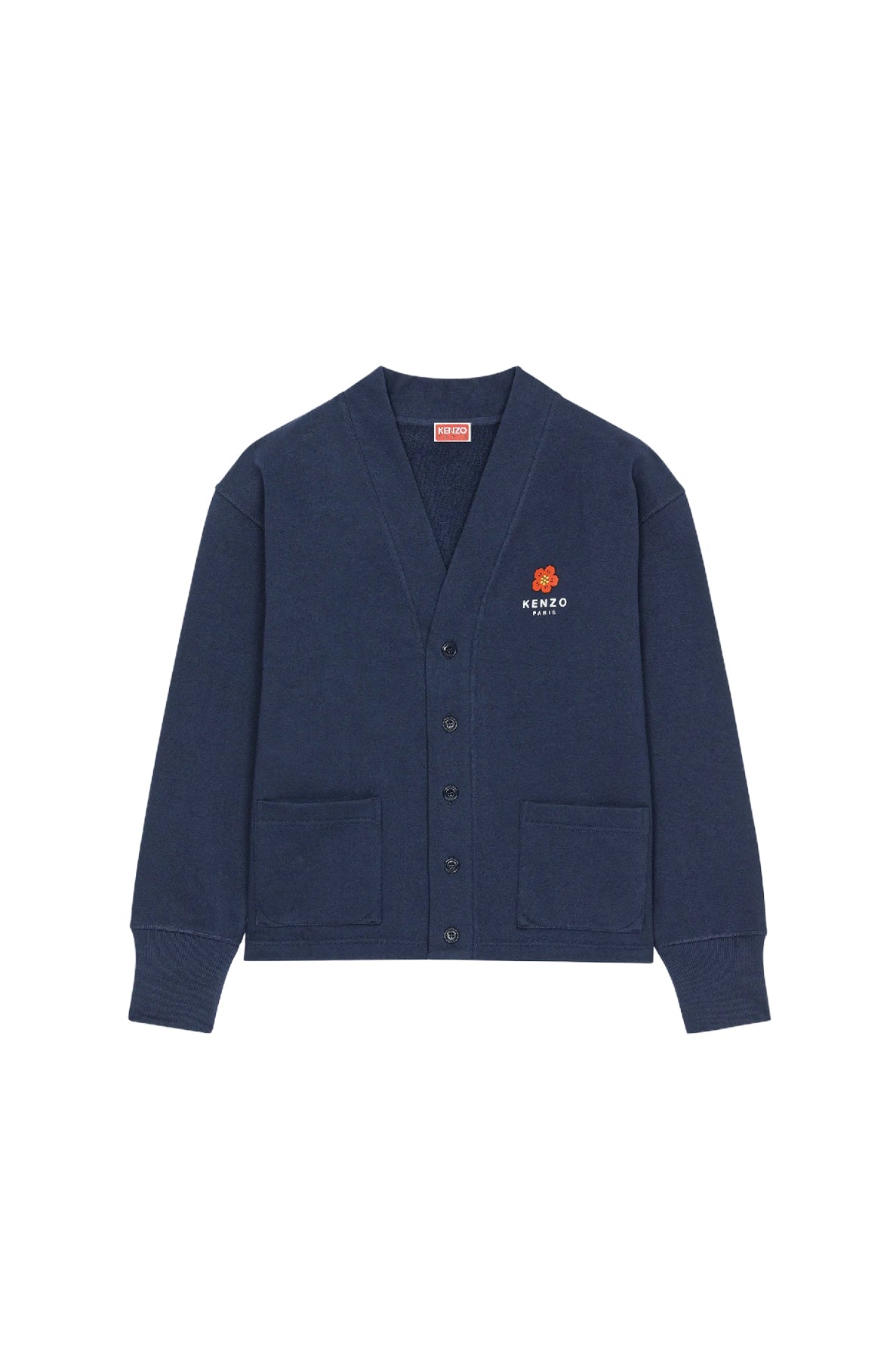Cardigan Boke Flower - Midnight Blue