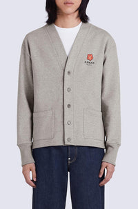 Cardigan Boke Flower - Pearl Grey