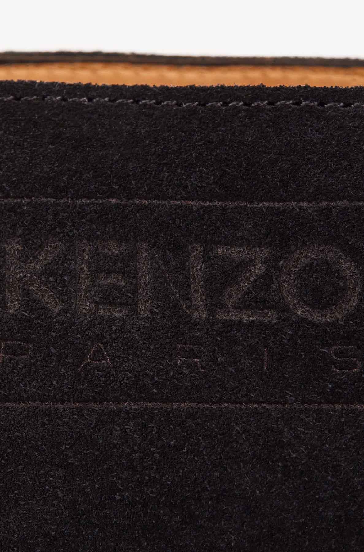 Bottines Kenzo Wave en cuir - Black