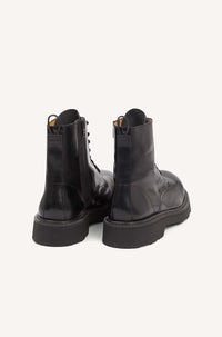Bottes à lacets Kenzosmile en cuir - Black
