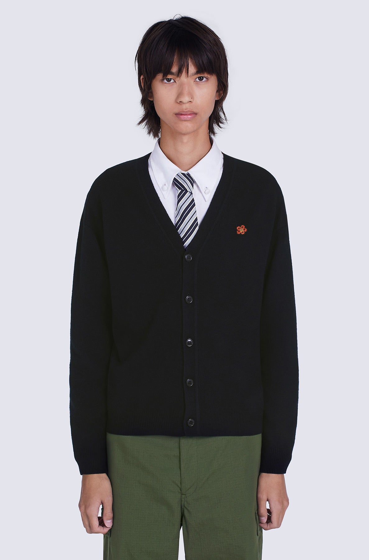 Cardigan Kenzo Paris en laine - Black