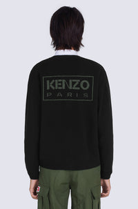 Cardigan Kenzo Paris en laine - Black