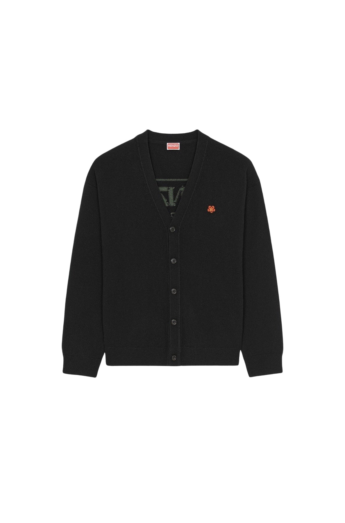 Cardigan Kenzo Paris en laine - Black
