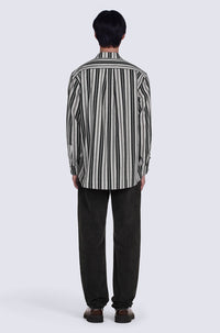 Chemise casual imprimée - Middle Grey