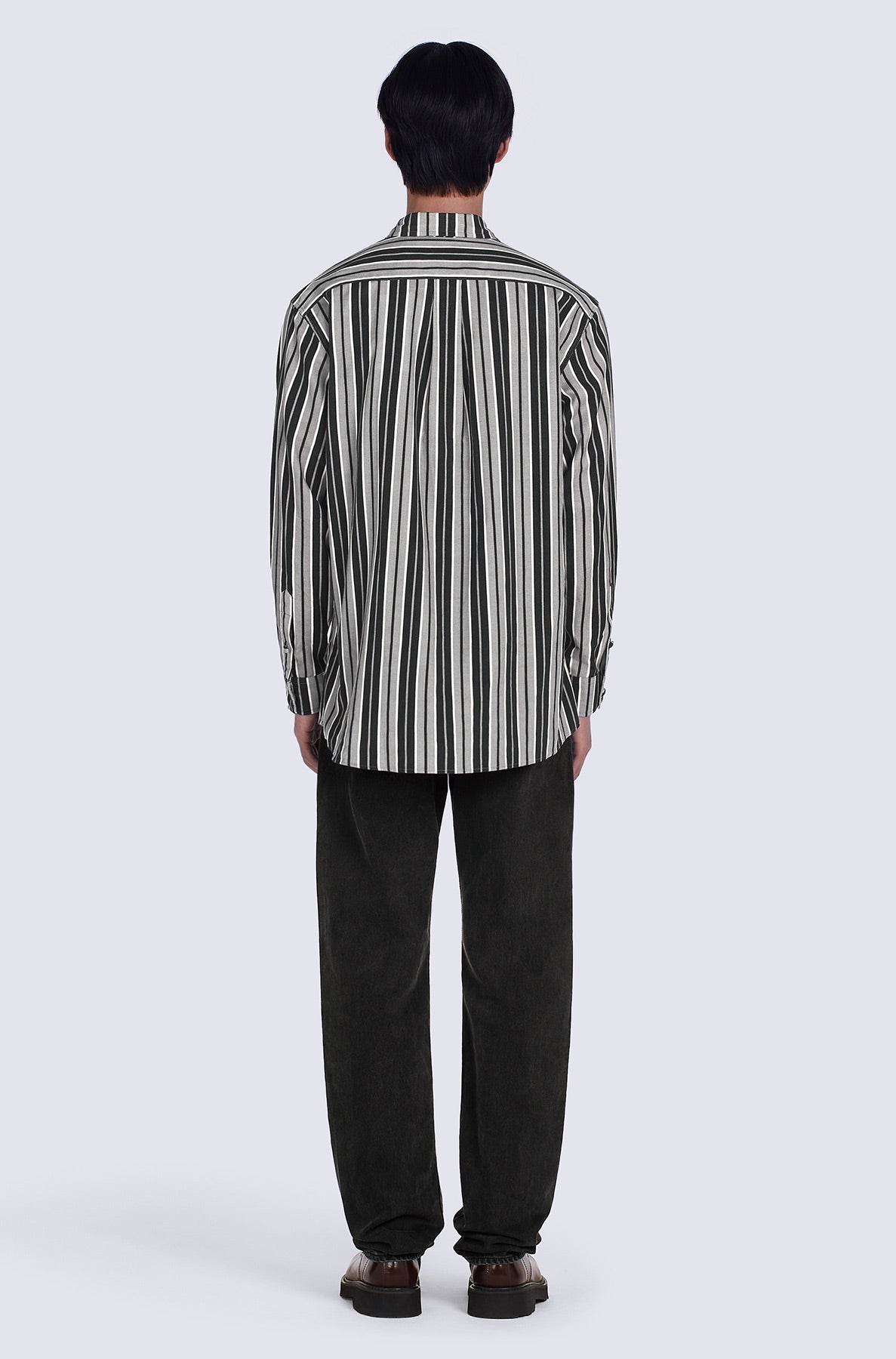 Chemise casual imprimée - Middle Grey