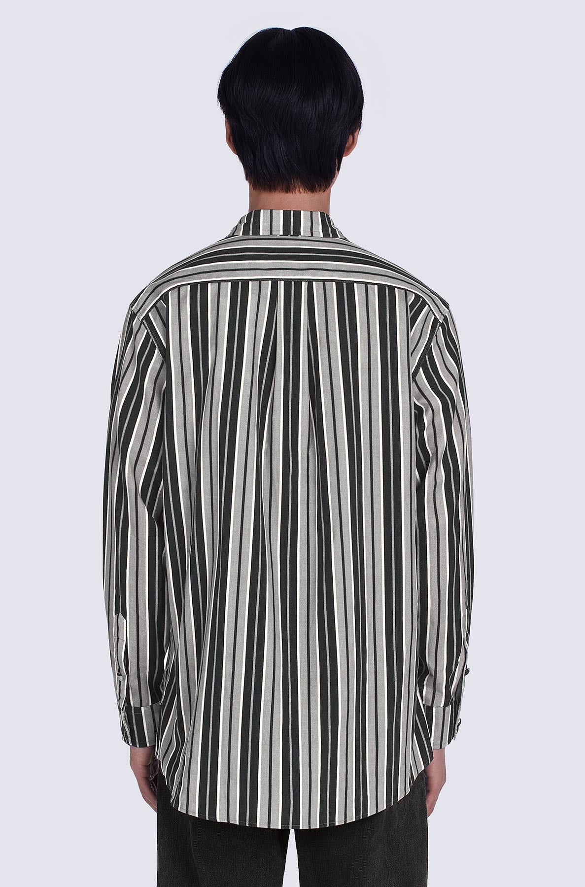 Chemise casual imprimée - Middle Grey