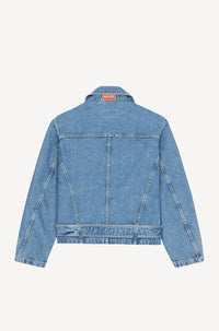 Veste denim biker - Blue