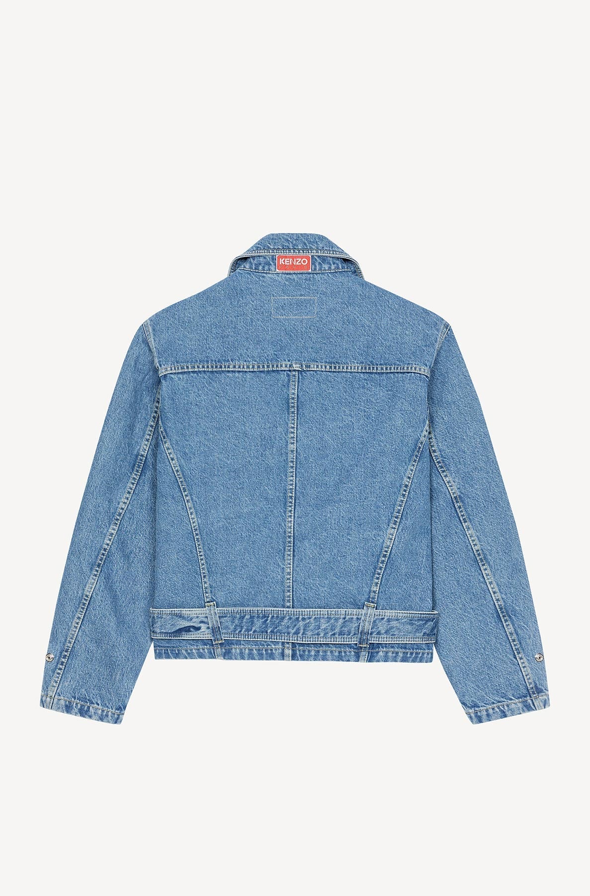 Veste denim biker - Blue