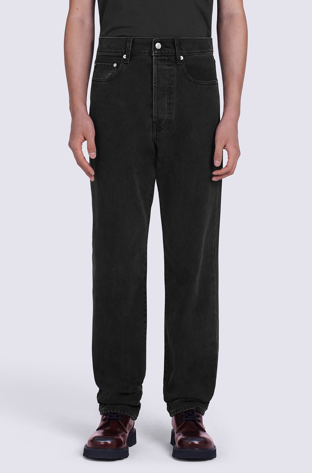 Jean droit Asago - Black