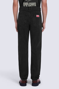 Jean droit Asago - Black