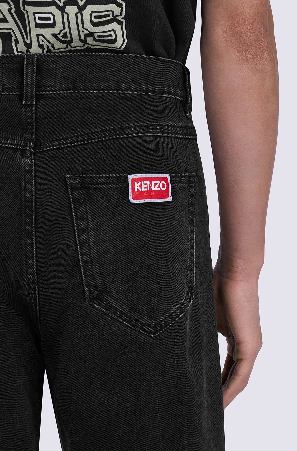Jean droit Asago - Black