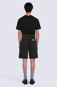 Short denim Himawari - Black