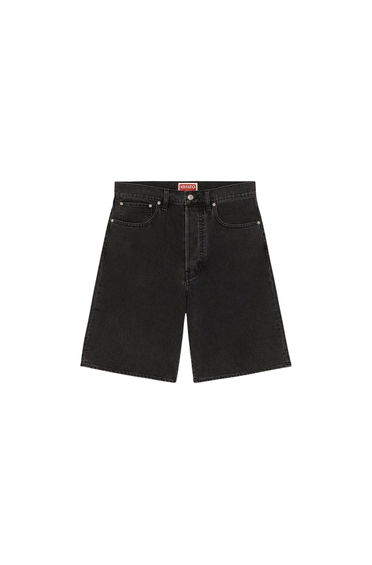 Short denim Himawari - Black