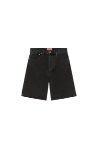Short denim Himawari - Black