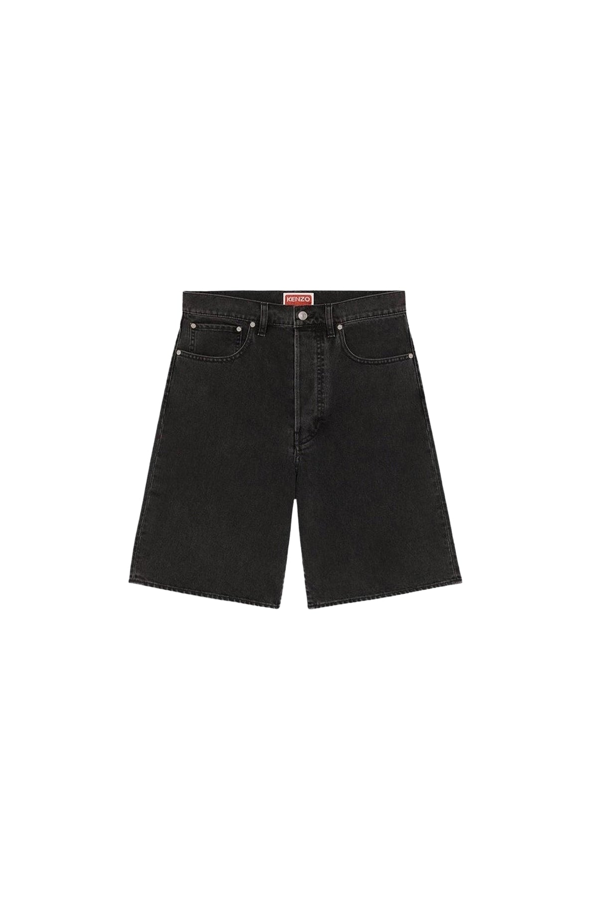 Short denim Himawari - Black