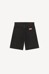 Short denim Himawari - Black