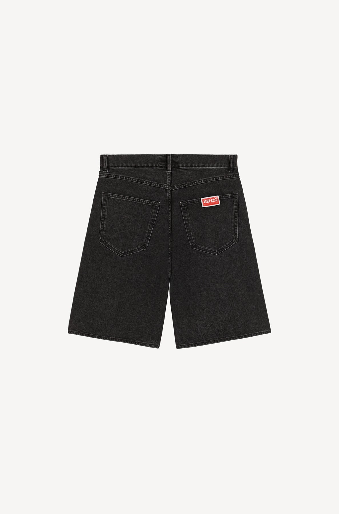 Short denim Himawari - Black