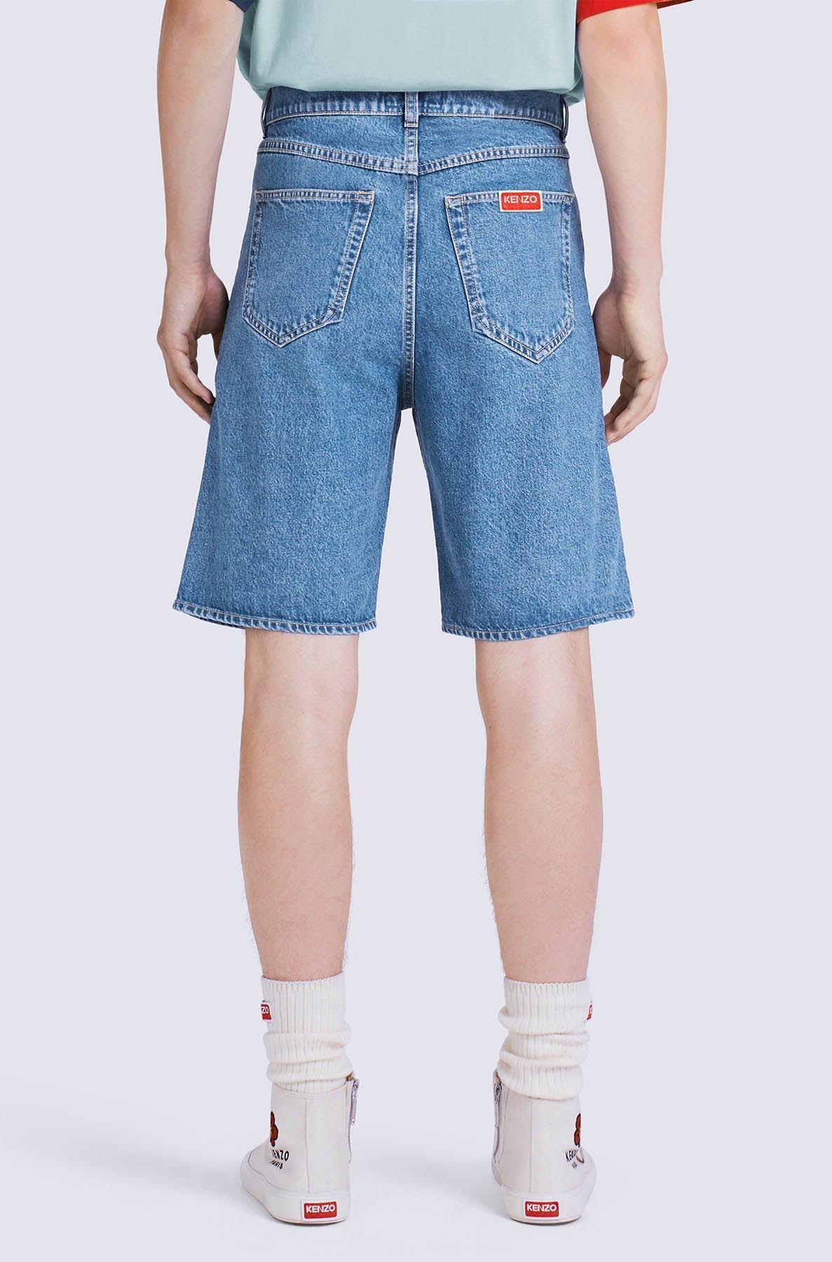 Short denim Himawari - Blue
