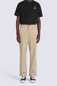 Pantalon chino à poches - Beige