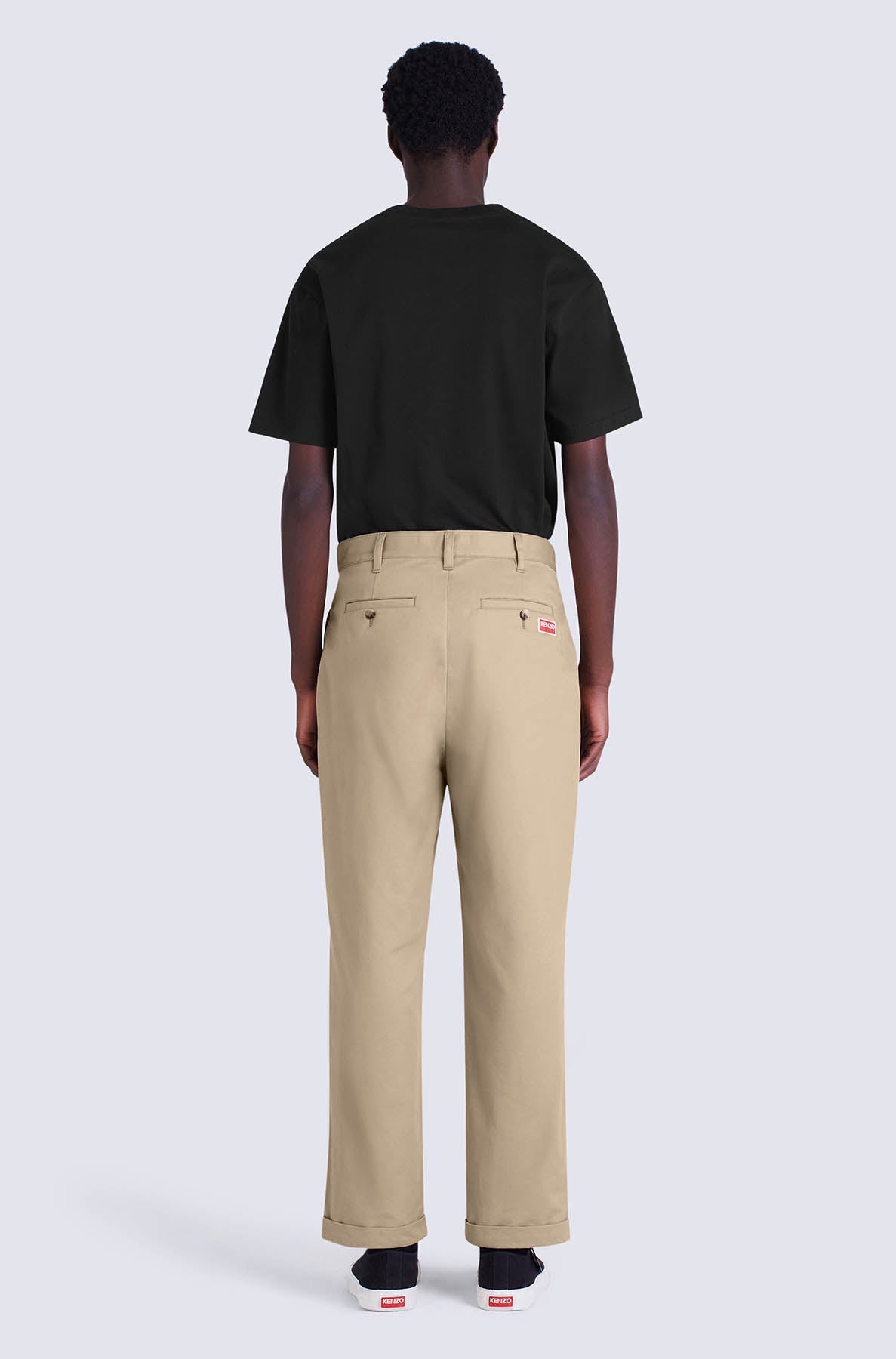 Pantalon chino à poches - Beige