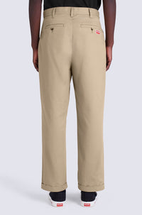Pantalon chino à poches - Beige