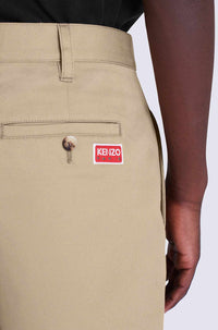 Pantalon chino à poches - Beige