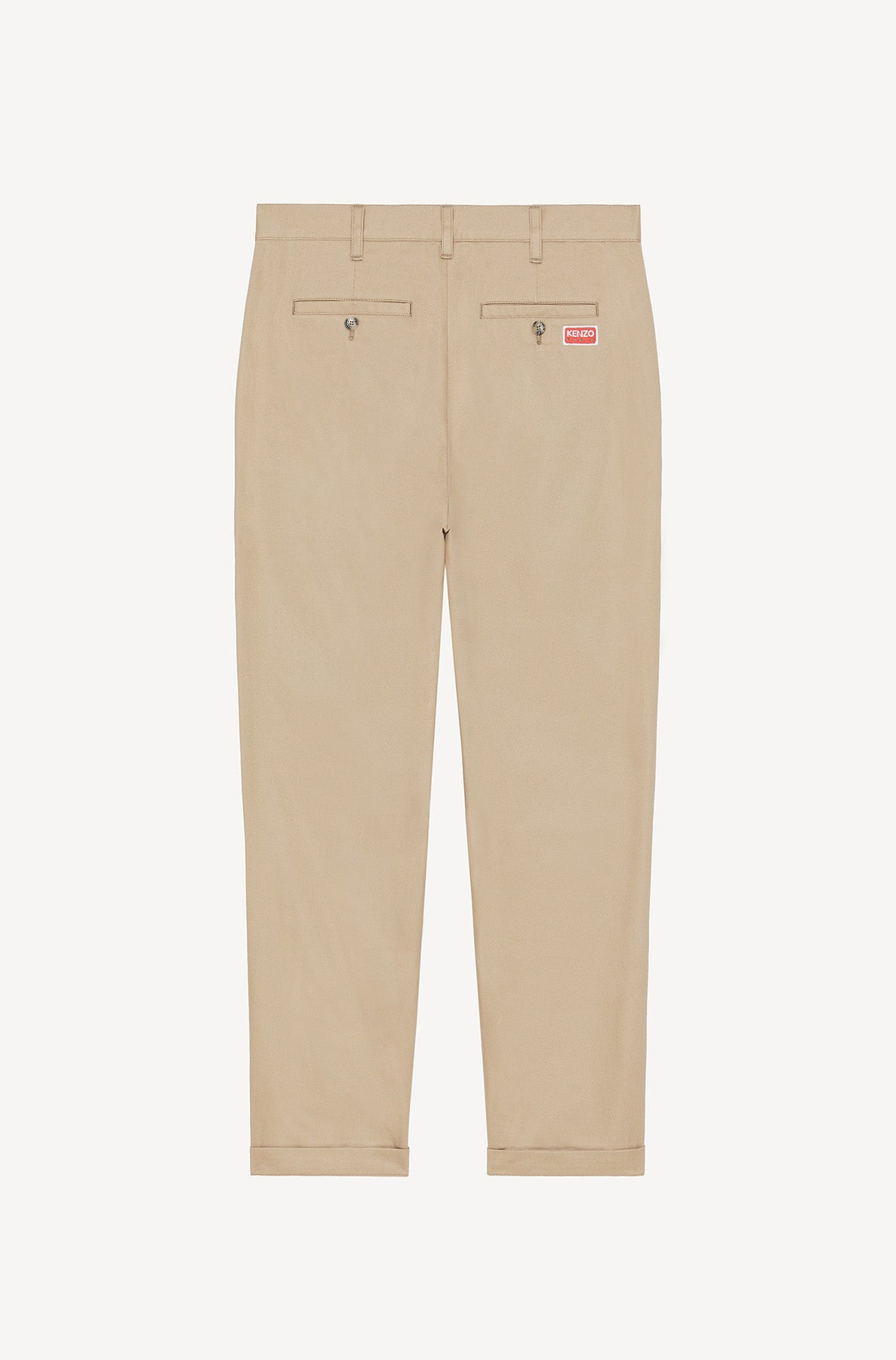 Pantalon chino à poches - Beige