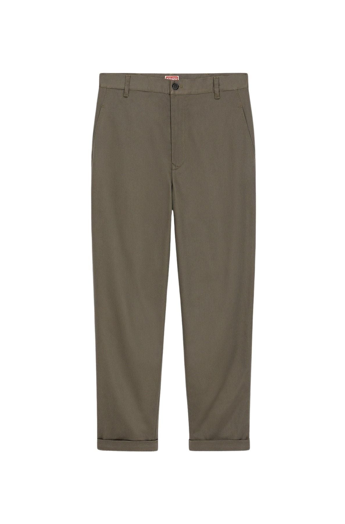Pantalon chino à poches - Dark Khaki