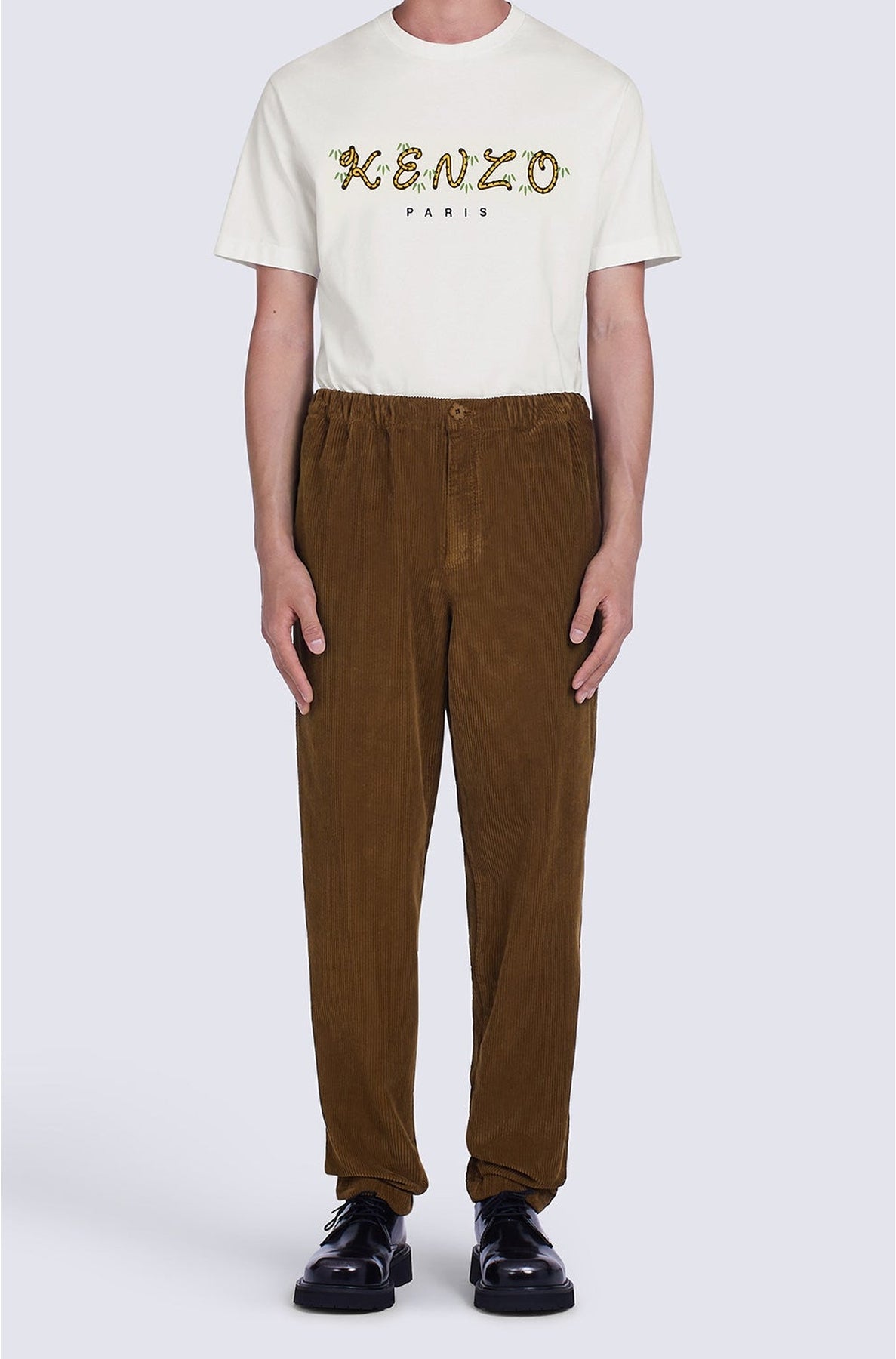 Pantalon de jogging côtelé - Moroccan Brown