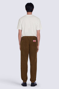 Pantalon de jogging côtelé - Moroccan Brown