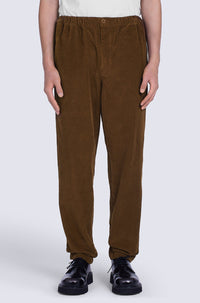 Pantalon de jogging côtelé - Moroccan Brown