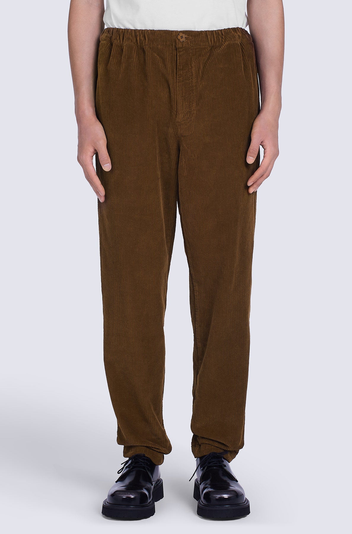 Pantalon de jogging côtelé - Moroccan Brown