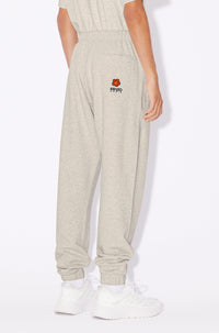 Pantalon de jogging brodé Boke Flower - Pale Grey