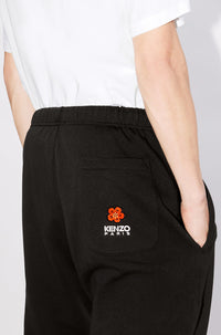 Pantalon de jogging brodé Boke Flower - Black