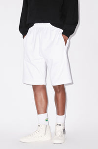Short brodé "Boke Flower" - White