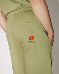 Short brodé "Boke Flower" - Sage Green
