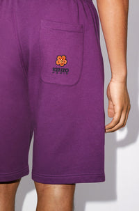 Short Boke Flower brodé - Purple