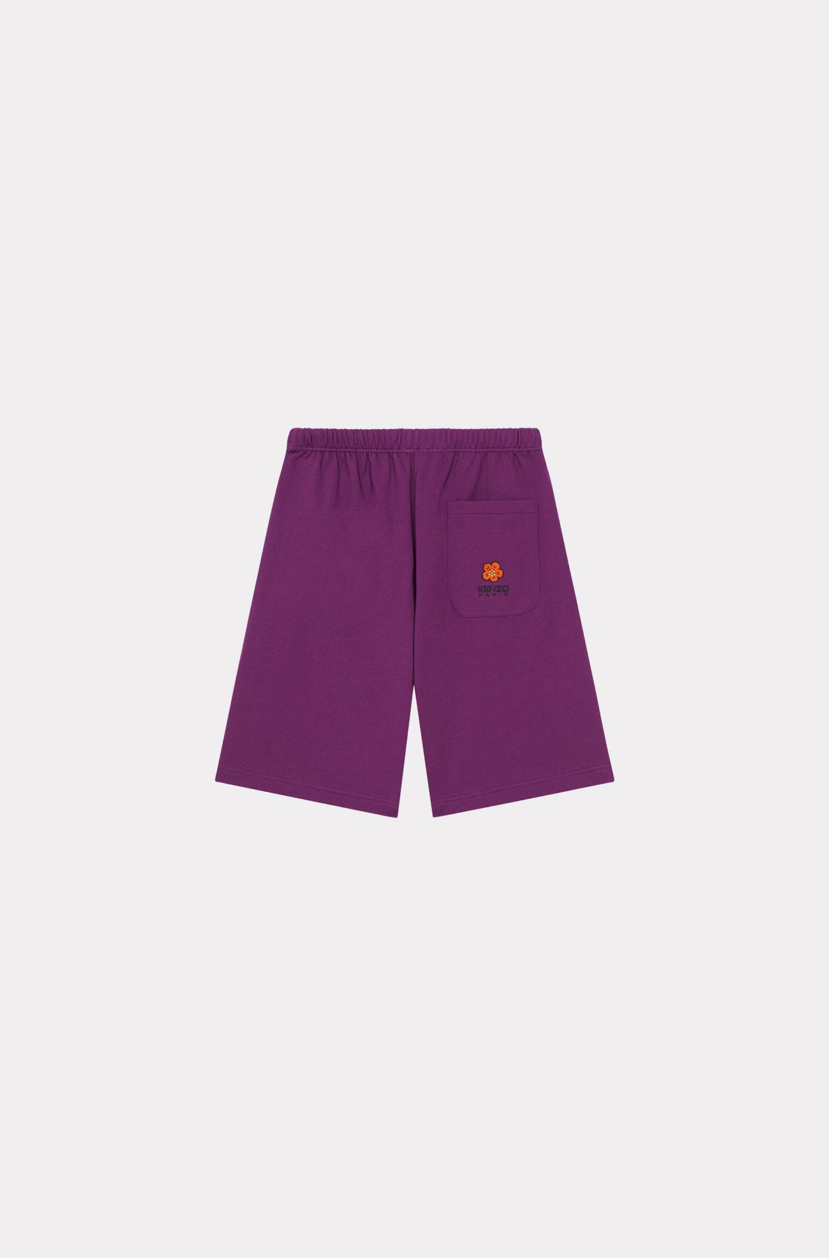 Short Boke Flower brodé - Purple