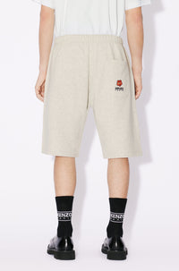 Short brodé Boke Flower - Pale Grey