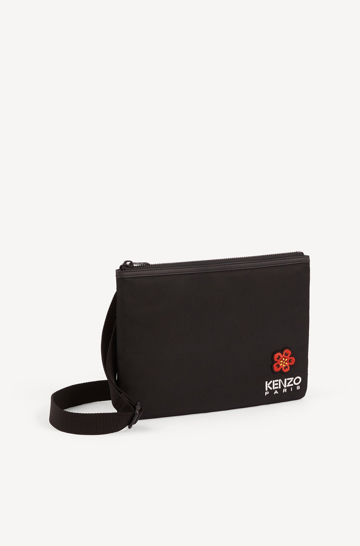Pochette à bandoulière "Boke Flower" - Black